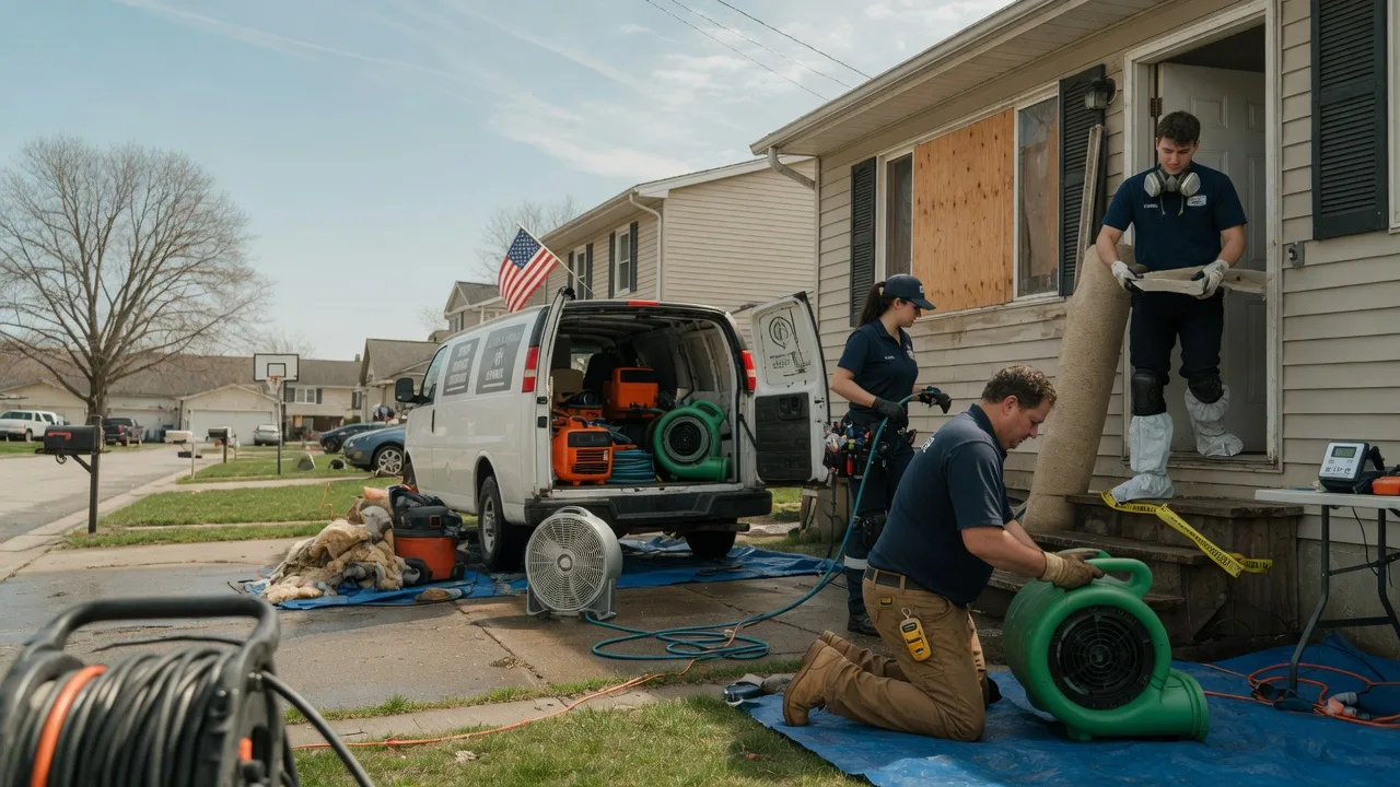 Water Damage Restoration in Bradford, OH near me